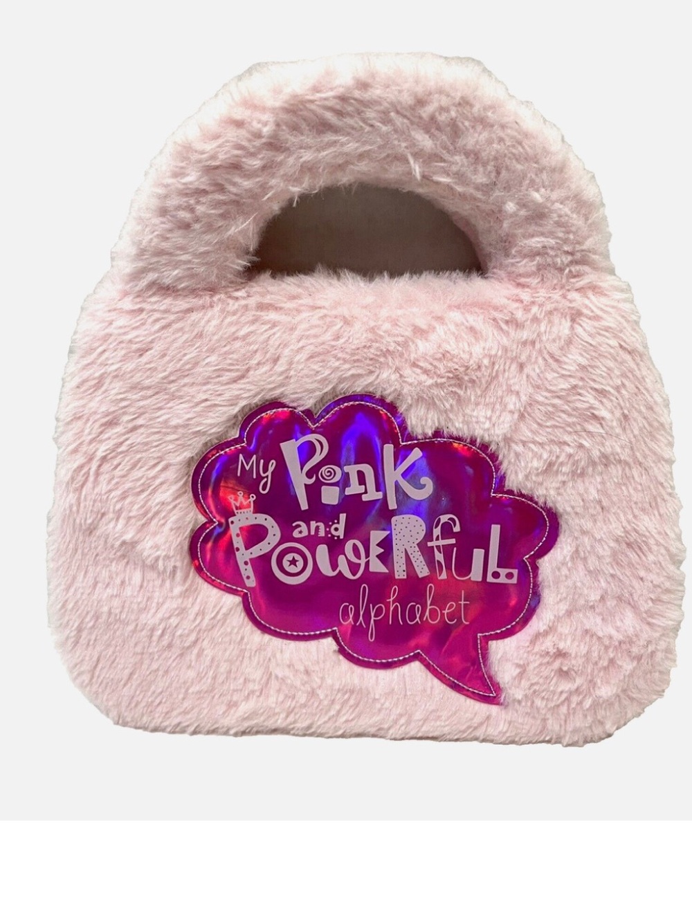 BUNDLE & SAVE📚My Pink & Powerful Alphabet Fluffy Board Book/Handle by Lara Ede